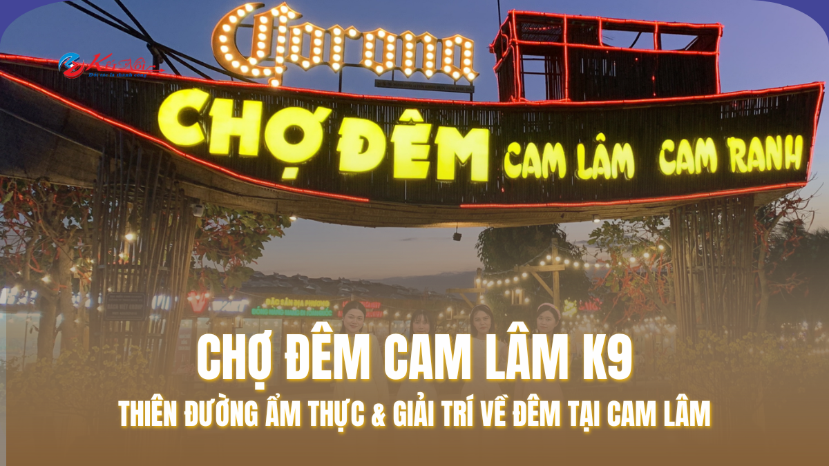 Chợ đêm Cam Lâm K9 – Thiên Đường Ẩm Thực & Giải Trí Về Đêm Tại Cam Lâm